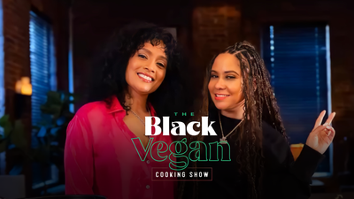 The Black Vegan Cooking Show | Vegan Delights w/ Angela Yee For Black Women's History Month: Banana Blossom "Fish" & Bread Pudding