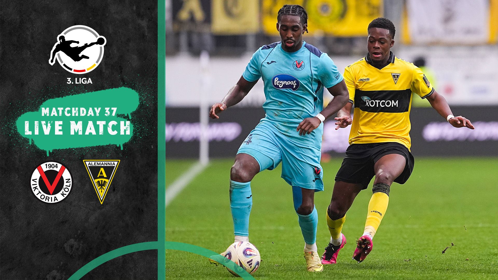 3. Liga 2025/26 Live: FC Viktoria Köln - Alemannia Aachen