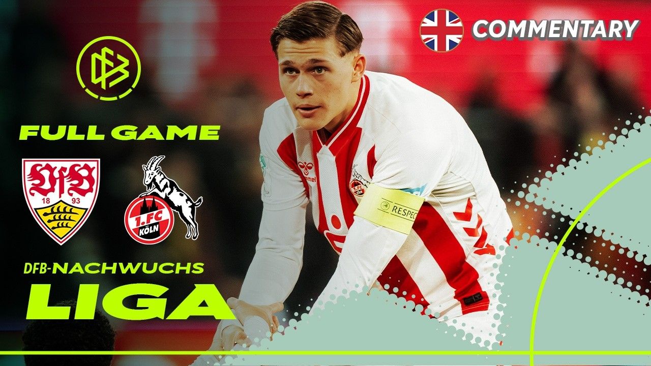 U-19 Nachwuchsliga 2025/26 Full Match: VfB Stuttgart - 1. FC Koeln