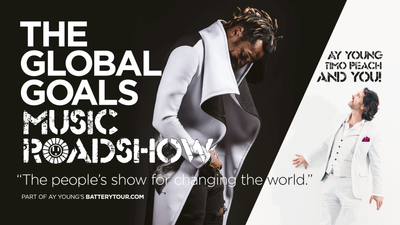 Promo for Global Goals Music Roadshow