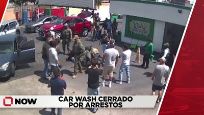 Car wash cerrado por arrestos