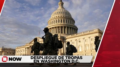 Guardia Nacional Llega a la Capital ante Orden de Trump