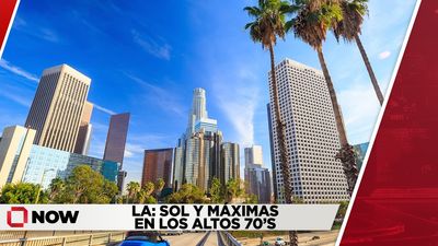LA: sol y máximas en los altos 70's