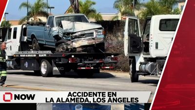 Accidente en la Alameda, Los Ángeles