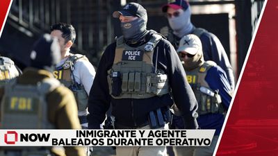 Inmigrante y agente baleados durante operativo de ICE