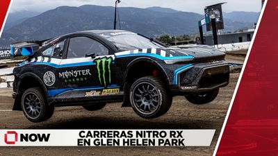 Autos Voladores en Evento Nitro RX en Glen Helen
