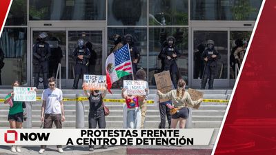 Continúan Protestas en Centro Migratorio de Los Ángeles