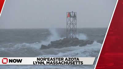 Nor’easter azota Lynn, Massachusetts