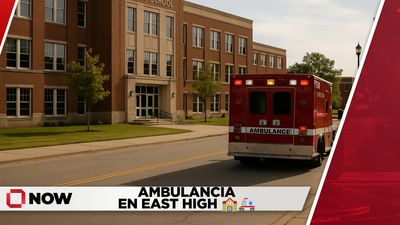 Servicios de emergencia en East High School