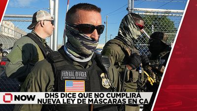 DHS dice que no cumplirá nueva ley de máscaras en CA