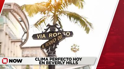 Clima perfecto hoy en Beverly Hills
