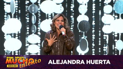 Alejandra Huerta Interpreta ”Acariciame”