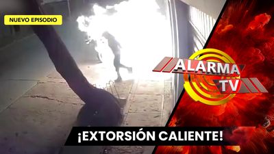 ¡Quiso quemar el negocio y terminó ardiendo!