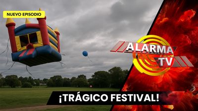¡Castillo inflable desata tragedia!