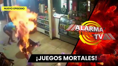 Jugaban Con Alcohol y un Encendedor y Terminaron Quemadas.