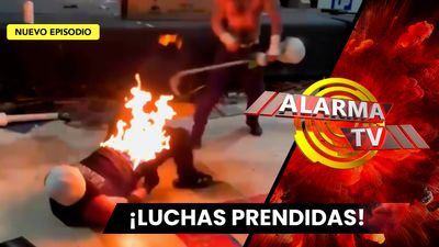 Le Prendió Fuego en Plena Lucha.