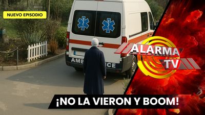Atropellada por la Ambulancia.
