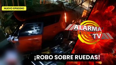 Robo sobre ruedas.