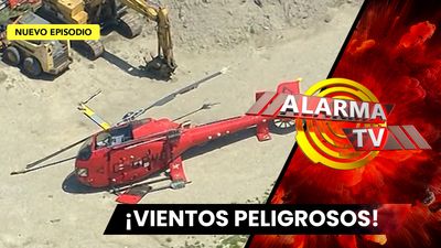 Helicóptero Pierde el Control al Aterrizar.