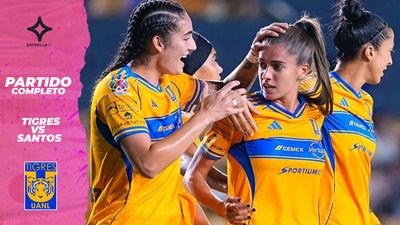 ¡Tigres  Femenil VS Santos Femenil! Partido Completo