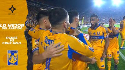 ¡Tigres  VS Cruz Azul! LO MEJOR DEL PARTIDO - Apertura 2025 - SEMIFINAL