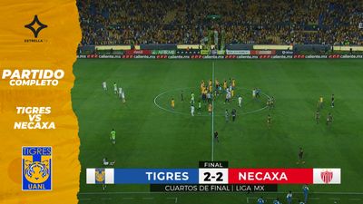¡Tigres  VS  Necaxa! Partido Completo - Cuartos de Final
