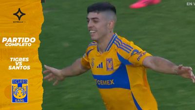 ¡Tigres  VS Santos! Partido Completo