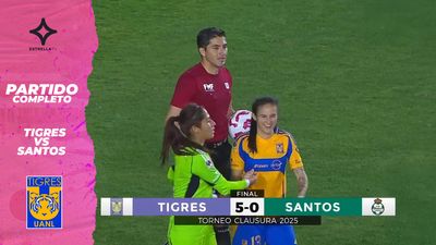 ¡Tigres  Femenil VS Santos Femenil! Partido Completo