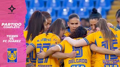 ¡Tigres  Femenil VS FC Juarez Femenil! Partido Completo