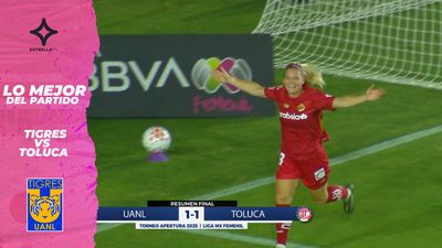 ¡Tigres Femenil VS Toluca Femenil! Lo Mejor del Partido