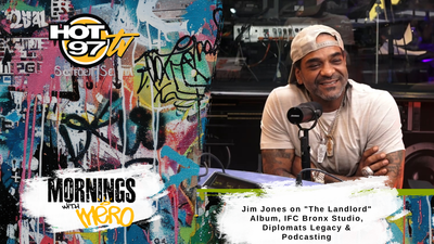 Jim Jones on "The Landlord" Album, IFC Bronx Studio, Diplomats Legacy & Podcasting