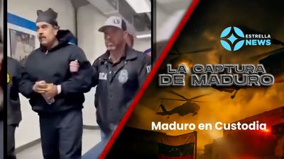 Maduro detenido: traslado y cargos en EE.UU.