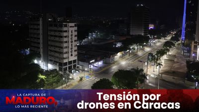 Drones y disparos generan tensión cerca del Palacio de Miraflores