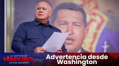 EE.UU. lanza advertencia directa a Diosdado Cabello