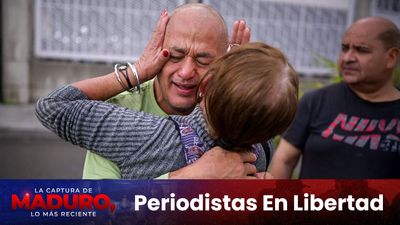 Liberan periodistas en Venezuela tras meses de detención