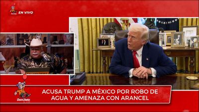 NotiChet - El Presidente Trump Acusa a México de Robarle Agua a los Estados Unidos