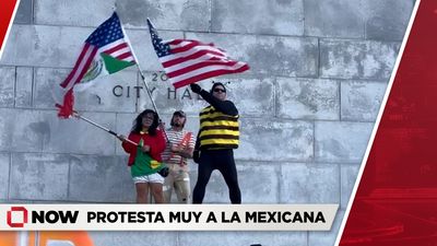 Protesta muy a la mexicana