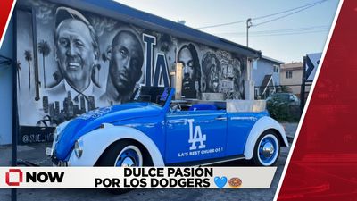 Dodgers Churros sobre ruedas