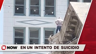 Persona Quiere Aventarse Desde Edificio