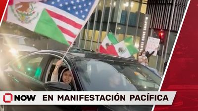 Conductores se Unen a Manifestación Pacífica