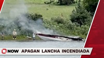 Incendio de Lancha en Branched Oak