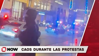 Caos en la 6th Street de Los Ángeles