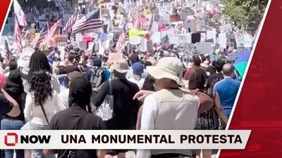 Monumental Protesta en L.A.