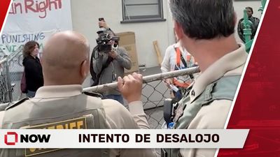 Intentan Desalojar a Hombre de Vivienda