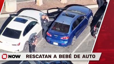 ¡Rescatan a Bebé de Auto a 110 Grados!
