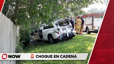 Accidente múltiple en Faulkner y 40th