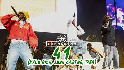 41 makes a movie on that HOT 97 Summer Jam stage