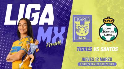 ¡Tigres  Femenil VS Santos Femenil! Proximamente