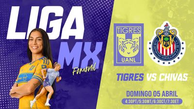 ¡Tigres  Femenil VS Chivas Femenil! Proximamente