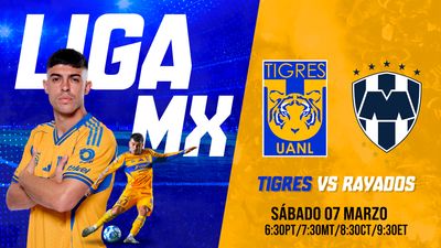 ¡Tigres  VS Monterrey! Proximamente